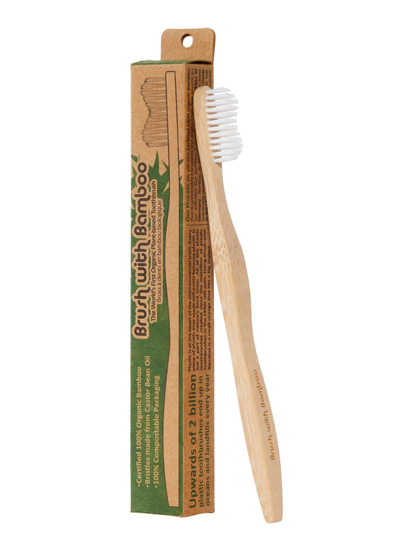 Natural Bamboo Toothbrushes by Brush with Bamboo™